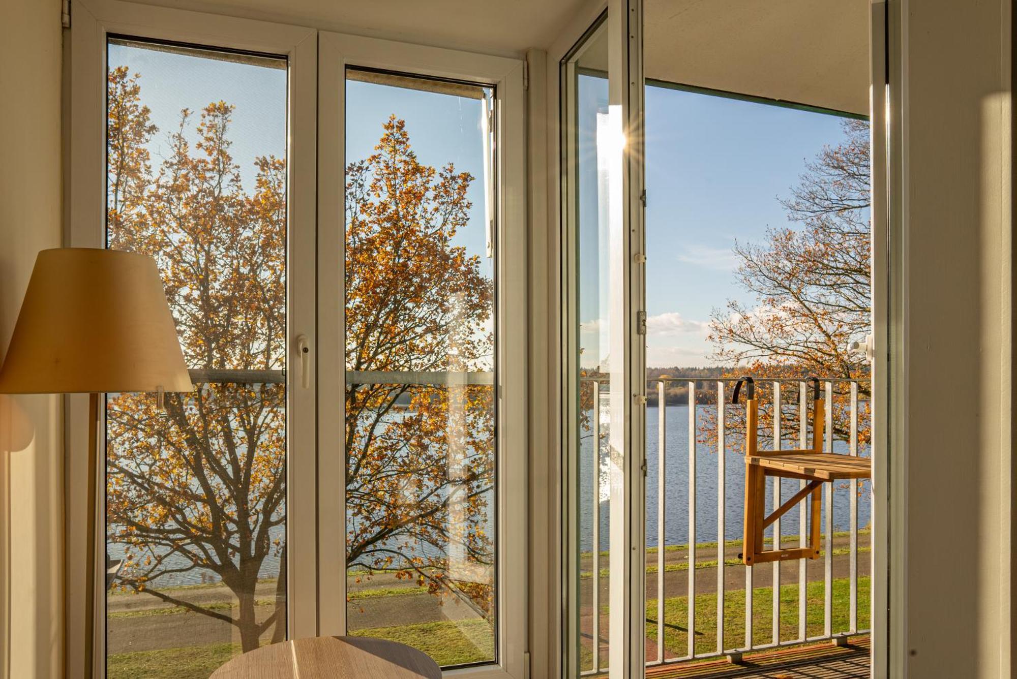 Hotel Seeblick Thuelsfeld Bagian luar foto